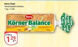 Körner Balance Toast im Angebot bei GLOBUS in Oberursel Körner Balance Toast Angebote von Harry bei GLOBUS Oberursel für 1,29 €