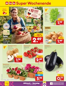 Gemüse im Netto Marken-Discount Prospekt "Aktuelle Angebote" mit 61 Seiten (Pforzheim)