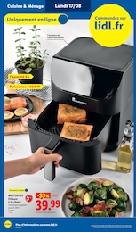 Prix et réduction Friteuse dans le prospectus Lidl en cours Offre Friteuse dans le catalogue Lidl du moment à la page 46