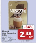 Aktuelle Kaffee Angebote bei combi in Hannover Aktuelles Gold Cappuccino Sticks Angebot bei combi in Hannover ab 2,49 €