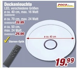 Deckenleuchte im POCO Prospekt Deckenleuchte von POCO lineб ДУВ im aktuellen POCO Prospekt für 19,99 €