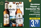 Pilsener oder Pils von Warsteiner oder Krombacher im aktuellen EDEKA Prospekt für 3,79 €