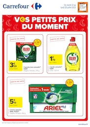 Catalogue Supermarchés Carrefour en cours à Cruas et alentours, VOS PETITS PRIX DU MOMENT, 5 pages, 22/07/2025 - 28/07/2025