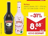 Baileys im Angebot bei Netto Marken-Discount in Lahr Baileys Angebote bei Netto Marken-Discount Lahr für 8,88 €