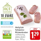 Aktuelles Schweine-Rückenbraten Angebot bei E center in Mannheim ab 1,29 €