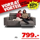 Madeira 3-Sitzer Sofa bei Seats and Sofas im Schlangenbad Prospekt für 799,00 €