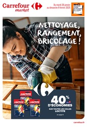 Bricolage Angebote im Prospekt "NETTOYAGE, RANGEMENT, BRICOLAGE !" von Carrefour Market auf Seite 1