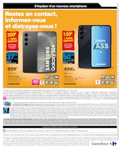 Samsung Angebote im Prospekt "FAITES ENTRER LA NOUVEAUTÉ À LA MAISON !" von Carrefour auf Seite 2