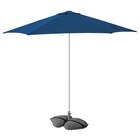 Sonnenschirm mit Ständer dunkelblau/dunkelgrau im Angebot bei IKEA in Erfurt Sonnenschirm mit Ständer dunkelblau/dunkelgrau Angebote von HÖGÖN / IGGÖN bei IKEA Erfurt für 89,99 €