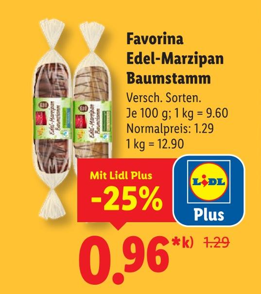 Edel-Marzipan Baumstamm