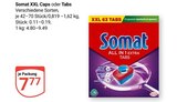 Aktuelle Geschirrspüler Angebote bei GLOBUS in Saarbrücken Aktuelles XXL Caps oder Tabs Angebot bei GLOBUS in Saarbrücken ab 7,77 €