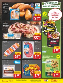 Wurst im Netto Marken-Discount Prospekt "Aktuelle Angebote" mit 55 Seiten (Koblenz)