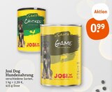 Hundenahrung Angebote von Josi Dog bei tegut Suhl für 0,99 €