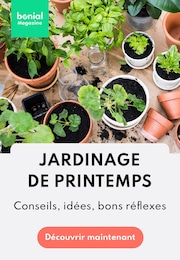 Prospectus Magazine à Brétigny-sur-Orge, "Jardinage de printemps", 1 page, 25/04/2023 - 04/06/2023