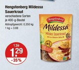 Mildessa Sauerkraut von Hengstenberg im aktuellen V-Markt Prospekt für 1,29 €