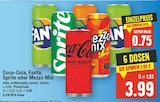 Aktuelles Coca-Cola, Fanta, Sprite oder Mezzo Mix Angebot bei E center in Falkensee ab 0,75 €