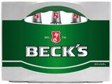 Pils im Angebot bei REWE in Gelsenkirchen Pils Angebote von Beck's bei REWE Gelsenkirchen für 10,49 €