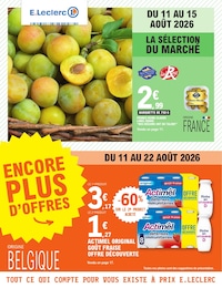 E.Leclerc Catalogue "TOUT CE QUI COMPTE POUR VOUS EXISTE À PRIX E.LECLERC", 28 pages, Sézanne, 11/08/2026 - 22/08/2026 E.Leclerc Catalogue "TOUT CE QUI COMPTE POUR VOUS EXISTE À PRIX E.LECLERC", 28 pages, Sézanne, 11/08/2026 - 22/08/2026