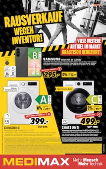 MEDIMAX Prospekt der KW 8 "RAUSVERKAUF WEGEN INVENTUR!" Aktueller MEDIMAX Prospekt "RAUSVERKAUF WEGEN INVENTUR!" Seite 1 von 8 Seiten