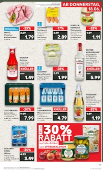 Wasser im aktuellen Kaufland Prospekt (Cottbus) Wasser im Kaufland Prospekt "Hier bin ich richtig" mit 56 Seiten (Cottbus)