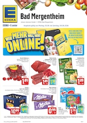 E center Supermarkt Prospekt der aktuellen Woche mit 38 Seiten, gültig von 03.08.2026 bis 08.08.2026, in Assamstadt und Umgebung Aktueller E center Supermarkt Prospekt in Assamstadt und Umgebung, "Wir lieben Lebensmittel!" mit 38 Seiten, 03.08.2026 - 08.08.2026