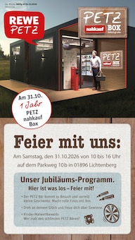 REWE Pulsnitz Prospekt der aktuellen Woche, gültig von 26.10.2026 bis 31.10.2026 Aktueller REWE Pulsnitz Prospekt "Dein Markt" mit 32 Seiten