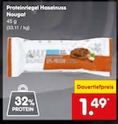 Proteinriegel Haselnuss Nougat im aktuellen Netto Marken-Discount Prospekt