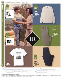 Offre Pantalon chino homme dans le catalogue Carrefour du moment à la page 18