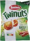 Cacahuètes enrobées saveur bacon Twinuts - BENENUTS en promo chez Monoprix Margaret Cacahuètes enrobées saveur bacon Twinuts - BENENUTS dans le catalogue Monoprix Margaret