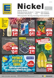 EDEKA Prospekt für Köln: "Aktuelle Angebote", 24 Seiten, 27.12.2024 - 04.01.2025