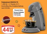 Padautomat HD6553/70 im Angebot bei GLOBUS in Neuwied Padautomat HD6553/70 Angebote von Senseo bei GLOBUS Neuwied für 5,99 €