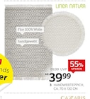 Handwebteppich „Sylt“ Angebote von LINEA NATURA bei XXXLutz Möbelhäuser Göttingen für 39,99 €