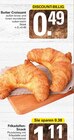 Butter Croissant im Angebot bei WEZ in Minden Butter Croissant Angebote bei WEZ Minden für 0,49 €