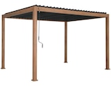 Pergola 4x3 m imitation bois - Brico Dépôt à Lens Pergola 4x3 m imitation bois en promo chez Brico Dépôt Lens à 1 199,00 €