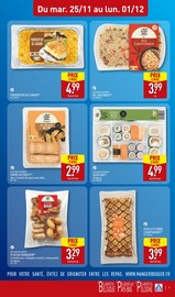 Sushi Angebote im Prospekt "DE BONNES FÊTES À PRIX DISCOUNT." von Aldi auf Seite 7