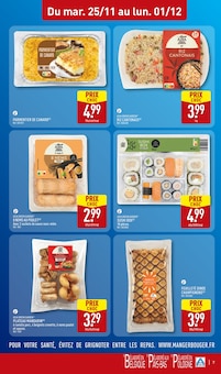 Promotion Plateau dans le prospectus Aldi, valable du 25/11/2025 au 01/12/2025 Promo Plateau dans le catalogue Aldi du moment à la page 7