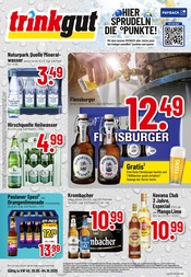 Aktueller Trinkgut Supermarkt Prospekt in Hirschhorn und Umgebung, "Aktuelle Angebote" mit 8 Seiten, 29.09.2025 - 04.10.2025