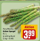 Grüner Spargel Angebote bei REWE Memmingen für 3,99 €