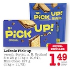 Pick up Original oder Mini Choco Angebote von Leibniz bei E center Mannheim für 1,49 €