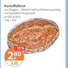 Kartoffelbrot Angebote bei V-Markt Augsburg für 2,80 €