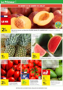 Promo Avocat dans le catalogue Carrefour du moment à la page 17