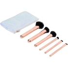 Promo Pinceaux de maquillage avec trousse Belluto Accessories à 2,97 € dans le catalogue Action à Liézey