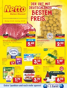 Netto Marken-Discount Prospekt der Woche "Aktuelle Angebote" Seite 2, 13.10.2025 bis 18.10.2025 für Riedstadt Aktueller Netto Marken-Discount Prospekt "Aktuelle Angebote" Seite 2 von 61 Seiten für Riedstadt