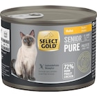 SELECT GOLD Pure Boîtes de Pâtée Chat Senior Poulet 6x200 g - SELECT GOLD en promo chez Maxi Zoo SELECT GOLD Pure Boîtes de Pâtée Chat Senior Poulet 6x200 g - SELECT GOLD dans le catalogue Maxi Zoo