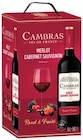 Vin de france merlot cabernet sauvignon rouge - CAMBRAS en promo chez Intermarché Saint-Germain-en-Laye à 9,24 €