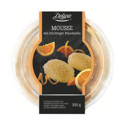 Mousse mit fruchtiger Mandarine