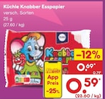 Netto Marken-Discount Bad Lausick - Knabber Esspapier Angebot im Prospekt Knabber Esspapier bei Netto Marken-Discount im Bad Lausick Prospekt für 0,59 €