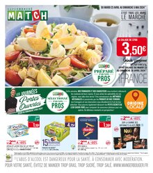 Promo Alimentation dans le catalogue Supermarchés Match du moment à la page 1
