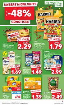 Nüsse im Kaufland Prospekt "KNÜLLER" mit 61 Seiten (Wuppertal)