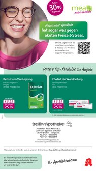 Aktueller mea - meine apotheke Prospekt für Bremen mit  Seiten
